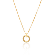 Stacey's Stories Multi Pendant Necklace (Gold)