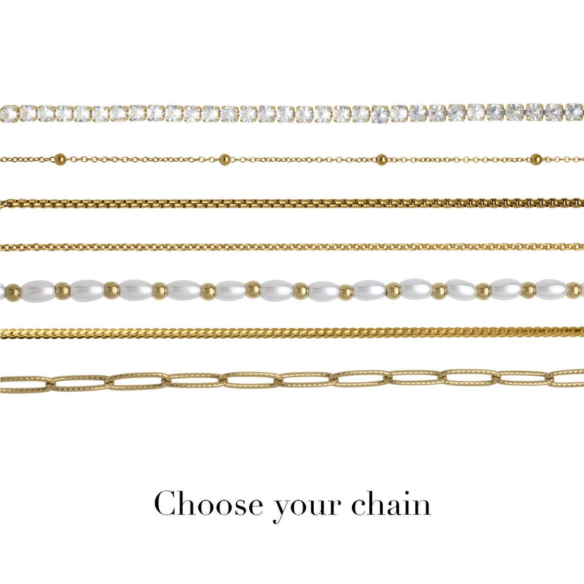 Mini Signature Name Bracelet (Gold)