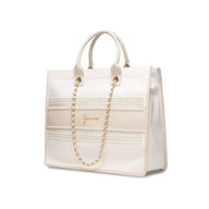 Signature Pearl Canvas Resort Bag