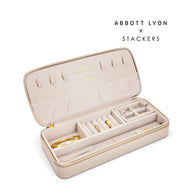 Stackers x Abbott Lyon Oatmeal Sleek Jewellery Box