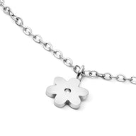 Flower Bracelet (Silver)