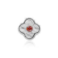 Molten Clover Charms (Silver) - Birthstones