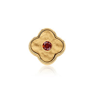 Molten Clover Charms (Gold) - Birthstones