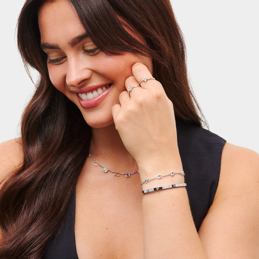 Made Mine Charm Bracelet (Silver)