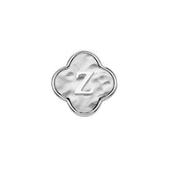 Molten Clover Charms (Silver) - Initials