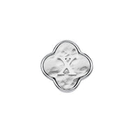 Molten Clover Charms (Silver) - Initials