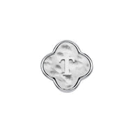 Molten Clover Charms (Silver) - Initials