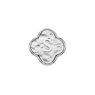 Molten Clover Charms (Silver) - Initials