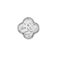 Molten Clover Charms (Silver) - Initials