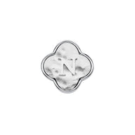 Molten Clover Charms (Silver) - Initials