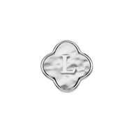 Molten Clover Charms (Silver) - Initials