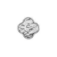 Molten Clover Charms (Silver) - Initials