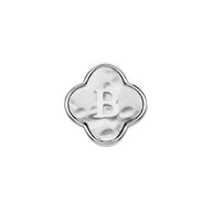 Molten Clover Charms (Silver) - Initials