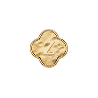 Molten Clover Charms (Gold) - Initials