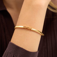 Script Name Bangle (Gold)