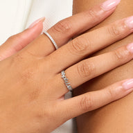 Script Name Ring (Silver)