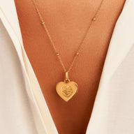 Uniquely Yours Fingerprint Heart Necklace Gift Set (US)