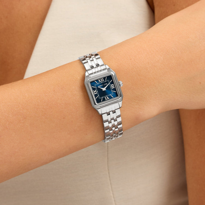 Essence 23mm Navy Watch (Gold)