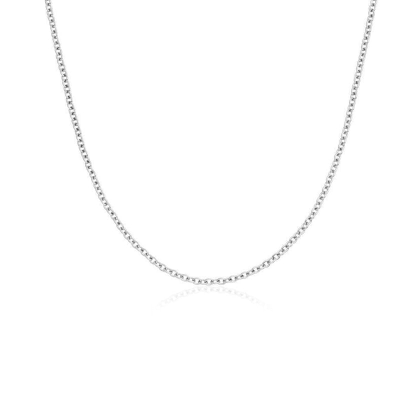 Fine Chain Necklace (Silver)