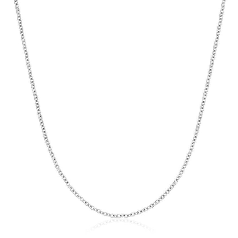Layering Fine Chain Necklace (Silver)