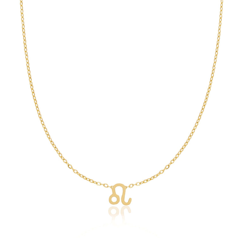 Mini Zodiac Necklace (Gold)