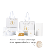 Custom Crystal Name Bangle (Silver)