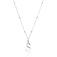 Initial Necklace (Silver)