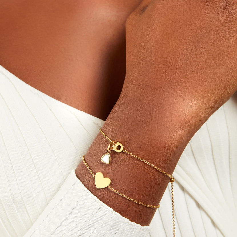 Initial Bracelet (Gold)