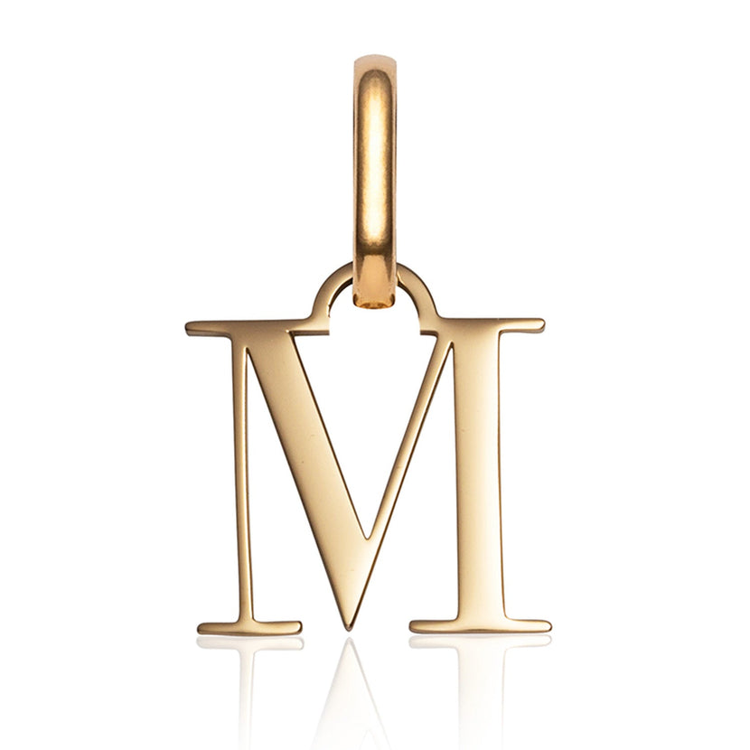 Letter Pendant (Gold)