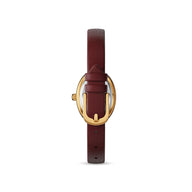 Monroe Burgundy Leather Watch