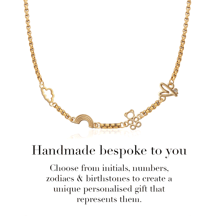 TEST TEST Stacey Solomon Gift Builder Necklace (Gold)