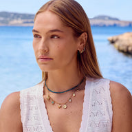 Made Mine Ocean Charm Necklace (Gold)