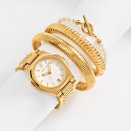 Sports Luxe Watch Wrist Stack (Gold)