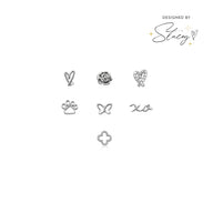 Made Mine Charms - Stacey's Stories Charms (Silver)