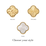 dp Copy of Clover Custom Name Necklace (Gold)