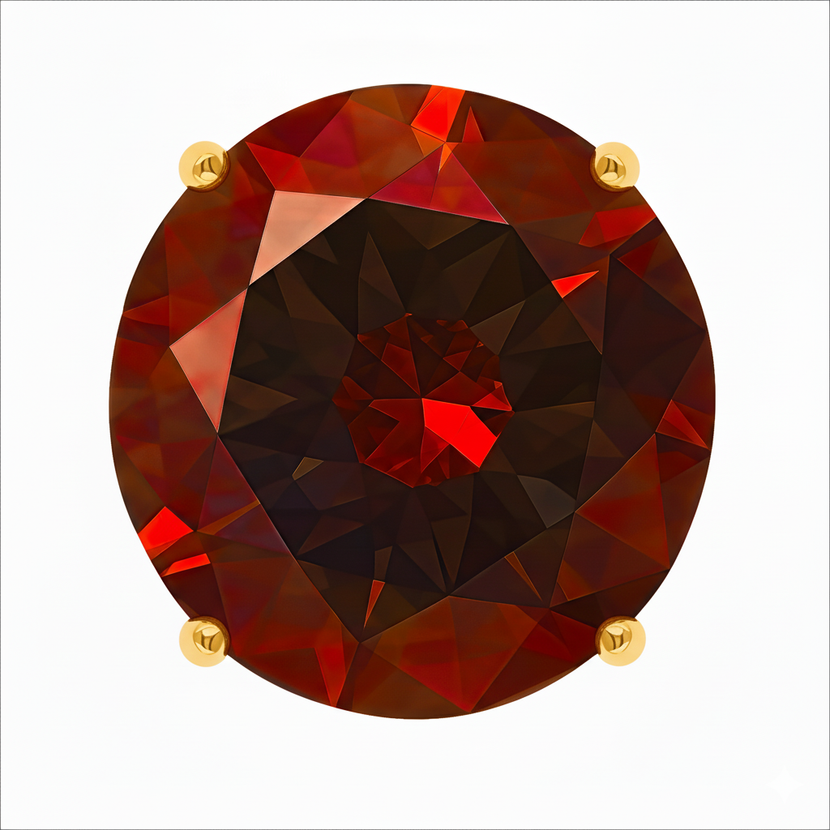 Round Cut Birthstone