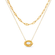 Vintage-Inspired Necklace Set (Gold)