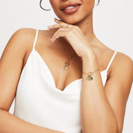 Stacey's Stories Mini Heart Birthstone Charm (Gold)