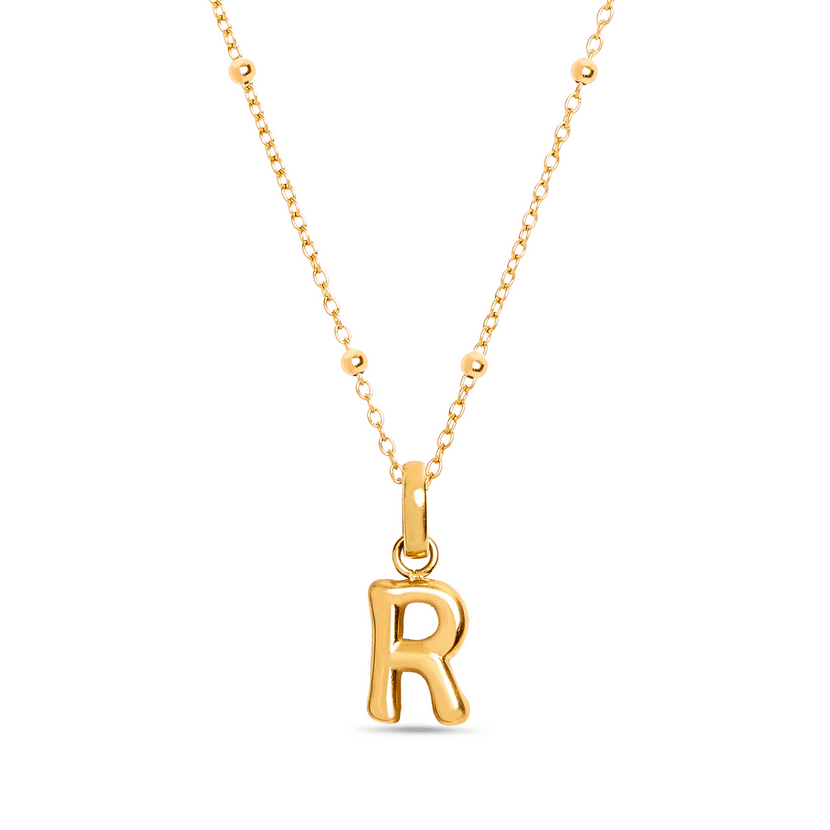 Ocean Pendant Necklace (Gold)