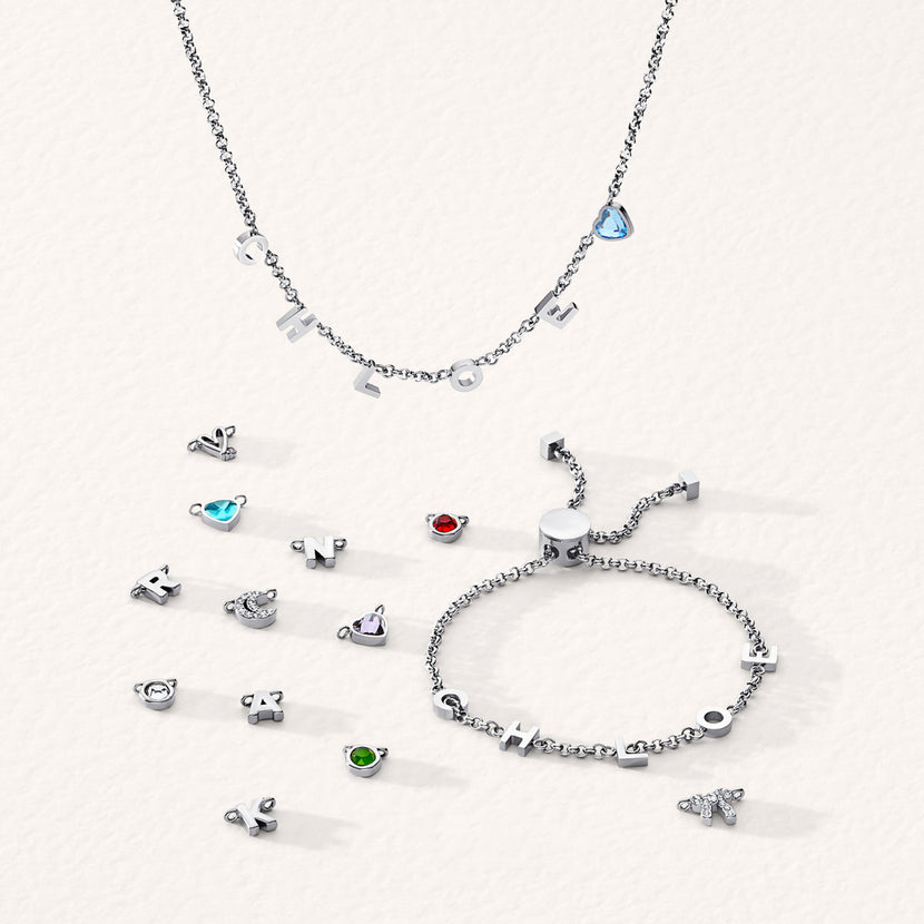 Made Mine Name Necklace (Silver)