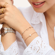 Made Mine Name Bracelet (Rose Gold)