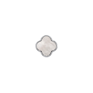 Pearl Clover Charms (Silver) - Plain Clover