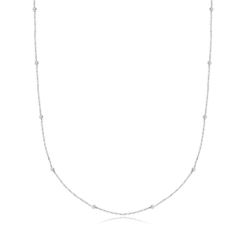 Sphere Chain Necklace (Silver)