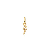 Stacey's Stories Script Mum Pendant (Gold)