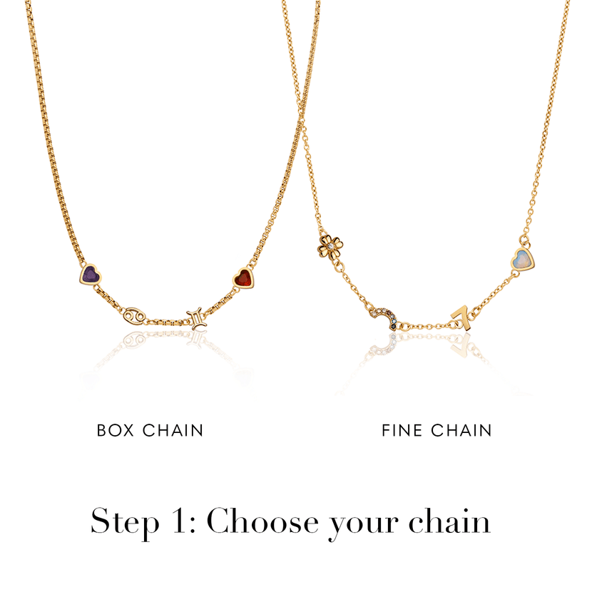 test - Stacey Solomon Gift Builder Necklace (Gold)