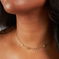 TEST TEST Stacey Solomon Gift Builder Necklace (Gold)