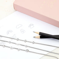 Fixed Charm Necklace (Silver) (Copy)