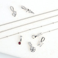 Stacey's Stories Birthstone Pendant (Silver)