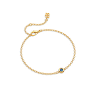 🎁 Fine Molten Birthstone Bracelet (Gold) (100% off)