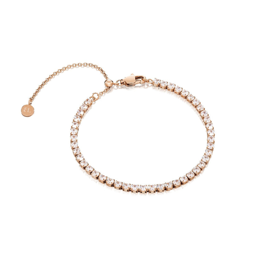 Tennis Bracelet (Rose Gold)